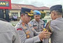 Polres Balangan Launching Perubahan Nomenklatur Kanit SPKT Menjadi Pamapta