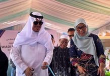 Walikota Lisa Halaby Resmikan Islamic Center Wadi Mubarak
