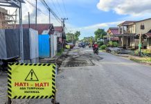 PUPR Kalsel Rehabilitasi Jalan Martapura Lama