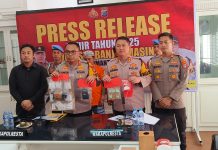 Polsek Banjarmasin Timur Ungkap Kasus Narkoba, Sita Hampir 1,5 Kg Sabu