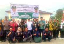 Bupati Batola Bahrul Ilmi Resmikan Tiga Pustu